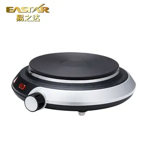 Single Burner Màu Trắng Rắn Hotplate Điện Nóng Tấm