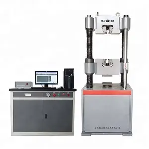 Máquina de prueba universal hidráulica ASTM 2000kN UTM, automática, célula de carga