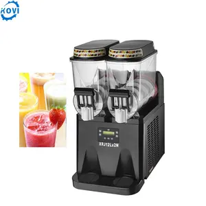 Chine machine de crème glacée molle commerciale slush sommthie granité faisant la machine