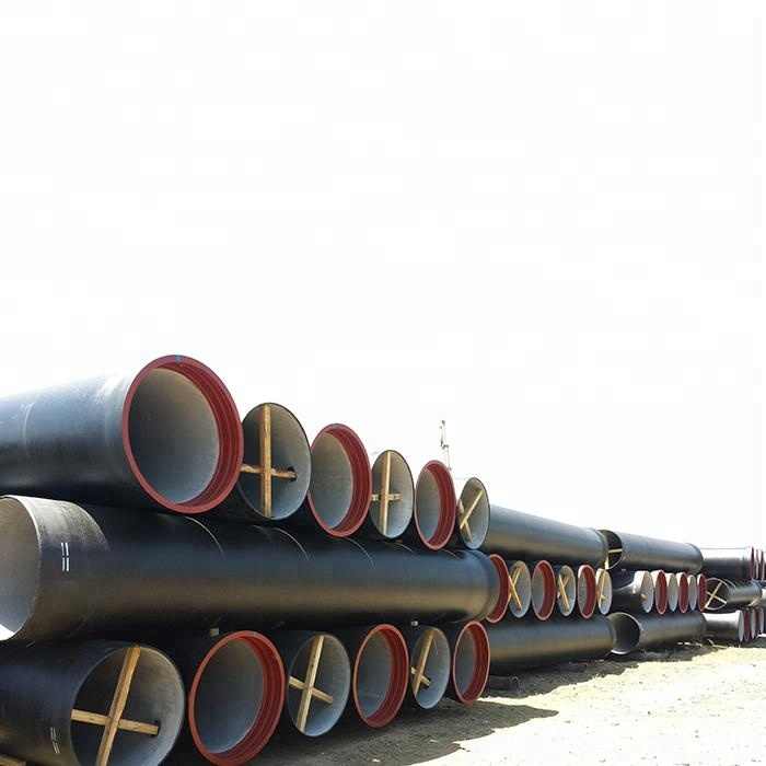 ISO2531 ductile cast iron di k9 centrifugal pipe