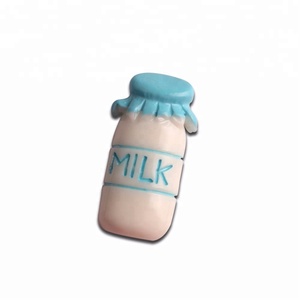Hotsale 3D <span class=keywords><strong>resina</strong></span> botella <span class=keywords><strong>de</strong></span> leche los adornos cabujón Flatback para Scrapbooking Diy Accesorios - Product Image 3