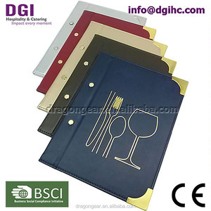 <span class=keywords><strong>Restaurante</strong></span> <span class=keywords><strong>hotel</strong></span> equipo lujo menú Carpeta de cuero para <span class=keywords><strong>la</strong></span> <span class=keywords><strong>venta</strong></span> - Product Image 3