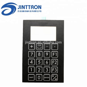4X5 멤브레인 스위치 키패드 폴리 돔 pc 평면 투명 디스플레이 윈도우 스위치 - Product Image 2