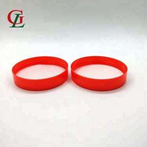 57mm-400 rojo tamaño grande PP solo tornillo cap candy jar tapa de plástico tapa de rosca para el tarro - Product Image 3