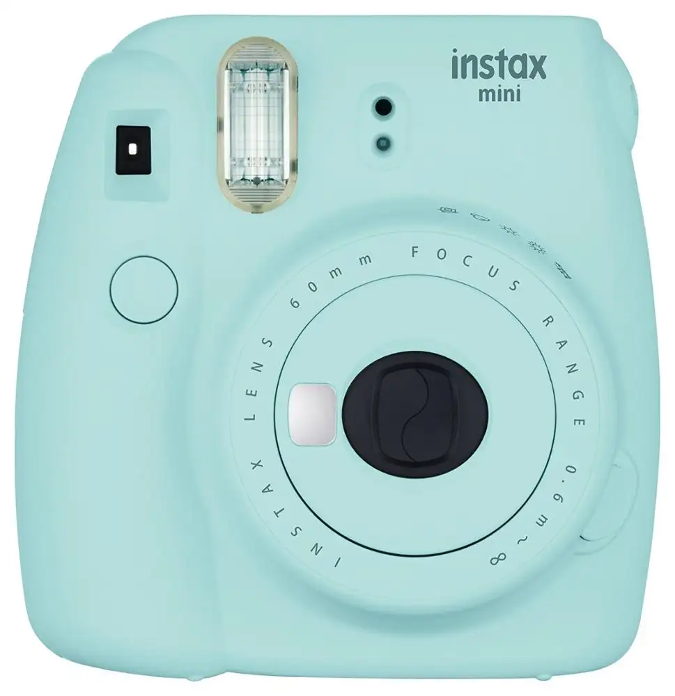 Fujifilm Instax Mini 9 Instant Kamera-Eis Blau Weihnachten geschenk option