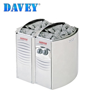 HARVIA Design moderno riscaldamento a vapore a secco pacchetto 220V stufa in legno massello con pannello di controllo 3KW 4.5KW 6KW 9KW opzioni di potenza