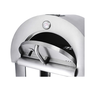 <span class=keywords><strong>Horno</strong></span> <span class=keywords><strong>de</strong></span> pizza <span class=keywords><strong>de</strong></span> madera y carbón <span class=keywords><strong>de</strong></span> acero inoxidable - Product Image 1