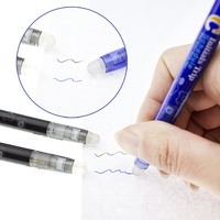 Stylos à encre gel effaçable non toxique à vendre chaudement avec gomme