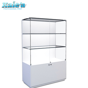 <span class=keywords><strong>Vitrina</strong></span> de exhibición de joyería de lujo de vidrio, de diseño moderno, Mostrador de joyería de centro comercial, <span class=keywords><strong>vitrina</strong></span> de metal iluminada - Product Image 6