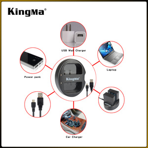 Kingma Hot venta BM015-BLF19E DMW-BLF19E micro USB cargador de doble canal para <span class=keywords><strong>Panasonic</strong></span> Lumix <span class=keywords><strong>DMC</strong></span>-<span class=keywords><strong>GH3</strong></span> <span class=keywords><strong>DMC</strong></span>-GH4 cámara digital - Product Image 5
