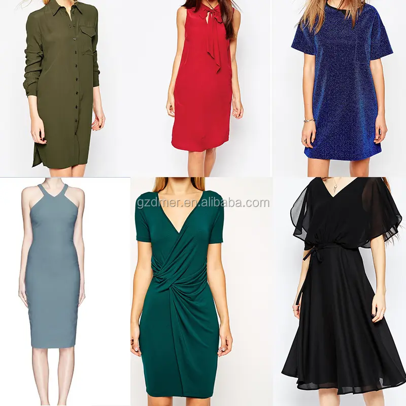 Hot selling Latest Elegant New fashion korean dresses