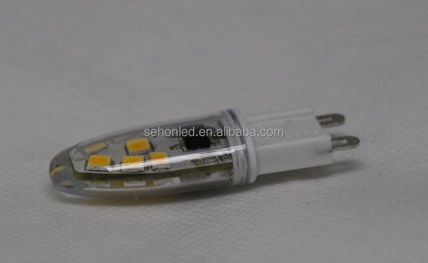 Nouveaux Produits 2016 LED G9 COB 2 W Petit Ampoules Dimmable