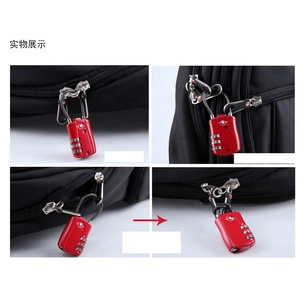 TSA527 Mini câble de haute qualité 3 <span class=keywords><strong>combinaison</strong></span> numérique <span class=keywords><strong>serrure</strong></span> de voyage approuvée par <span class=keywords><strong>TSA</strong></span> candado de <span class=keywords><strong>combinaison</strong></span> para camio - Product Image 6