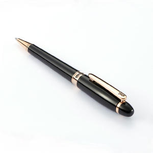 JR4002 Best Writing Twist Rugby-Shaped top tube design Gift Ball Point Pen Heavy Advertising Personalized Metal Pens - Product Image 4