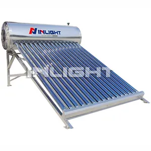 重力不锈钢太阳能热水器 100L 150L 200L