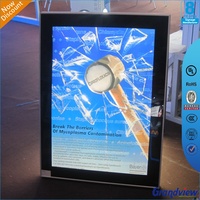 Caja de Luz LED para Publicidad Exterior, Mupis con Desplazamiento Vertical