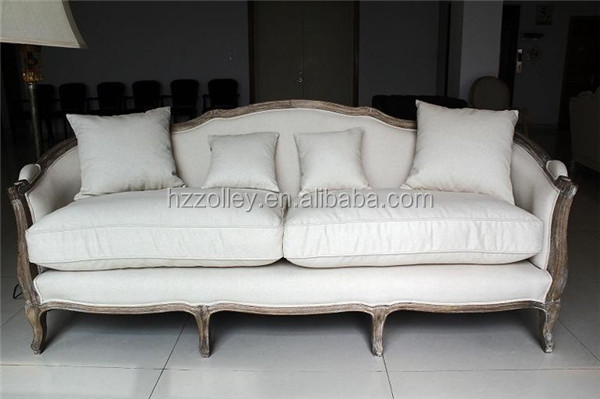 Lino sofá chesterfield caliente venta ikea sofá de la sala de madera salón sofá
