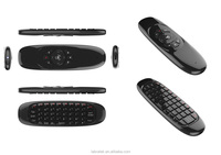 Télécommande universelle C120 Onida pour téléviseur avec mini souris sans fil et clavier, compatible avec tous les systèmes Android, Windows, Mac et Linux