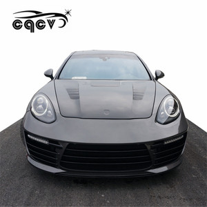 Più nuovo kit corpo stile CQCV per <span class=keywords><strong>Porsche</strong></span> <span class=keywords><strong>panamera</strong></span> 970 tuning automatico paraurti anteriore paraurti posteriore fibra di carbonio cappuccio posteriore spoiler ala - Product Image 1