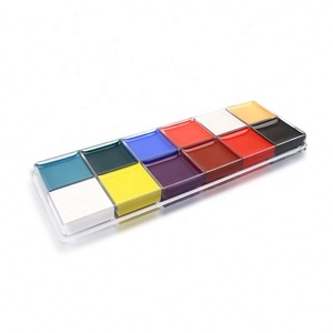 <span class=keywords><strong>Peinture</strong></span> à l'huile de <span class=keywords><strong>visage</strong></span> pour Halloween, 12 couleurs, pour <span class=keywords><strong>maquillage</strong></span> <span class=keywords><strong>professionnel</strong></span>, tatouage Flash, <span class=keywords><strong>peinture</strong></span> à l'huile - Product Image 3