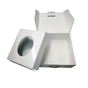 सस्ते foldable नालीदार गत्ता कागज की टोपी बॉक्स