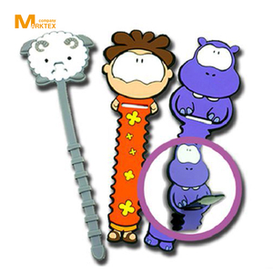 Customized shape and logo soft pvc rubber fashion cell phone cord holder - Product Image 3