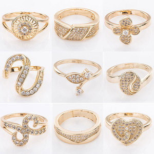 1 bague de mariage 24k léger, en arabie saoudite, modèle 2015 - Product Image 6