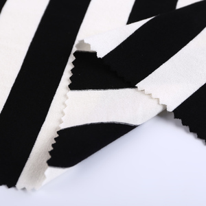 Vente chaude fils teints en <span class=keywords><strong>noir</strong></span> <span class=keywords><strong>et</strong></span> <span class=keywords><strong>blanc</strong></span> bande viscose rayonne pas cher en gros tissu - Product Image 3