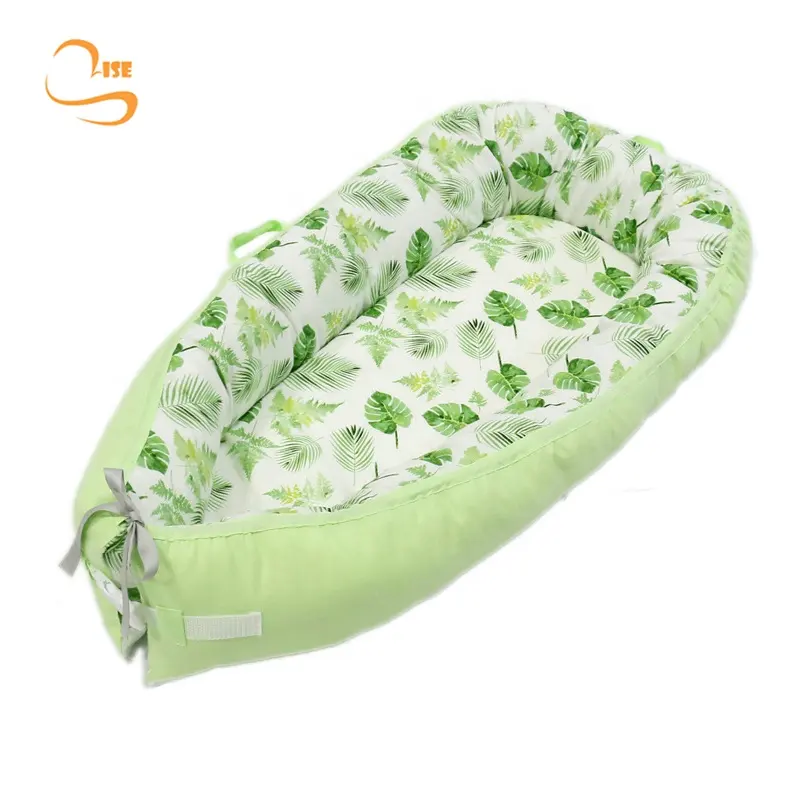 Pamuklu Kapak Taşınabilir Taşıyıcı Bebek Yuva Yatak 0-6month Bebek Co-sleeper