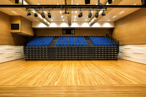 Grada Telescópica MCTB-304F Zhen con Asientos de Respaldo Bajo para Gimnasio Interior, Gradas para Espectadores - Product Image 5