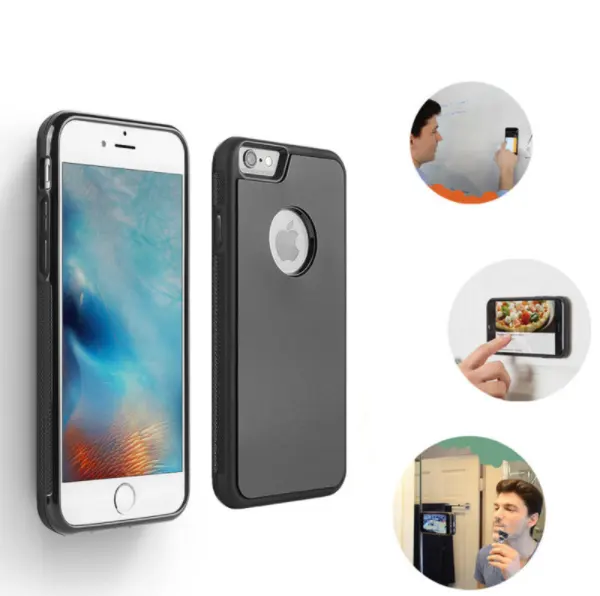 Anti gravity Case For iPhone 5s 6 6s 7 Plus Anti-Gravity Cover For Smartphone S6 S7 S8 Edge Note 5 Adsorbed Antigravity Cases