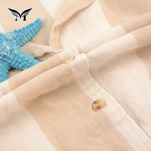 Realizzata in Cina <span class=keywords><strong>con</strong></span> motivo a righe Sexy in cotone corto in lino estivo Choli taglio camicette e top da <span class=keywords><strong>donna</strong></span> - Product Image 5