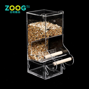 Factory Automatic <strong>Bird</strong> <strong>Feeder</strong> Acrylic <strong>Bird</strong> <strong>Feeder</strong> for Canaries, Parrot <strong>Bird</strong> <strong>Cage</strong> - Product Image 4