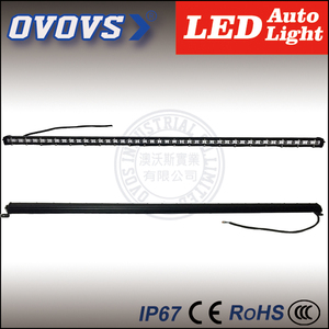 Ovovs jgl tractor campo a través de una sola fila 126 W LED barra ligera del soporte de montaje para camiones - Product Image 1