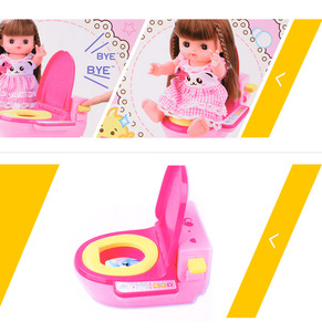 Jouet amusant pour bébé, poupée <span class=keywords><strong>Baby</strong></span> <span class=keywords><strong>Alive</strong></span> à longs cheveux avec accessoires, pot, biberon - Product Image 4
