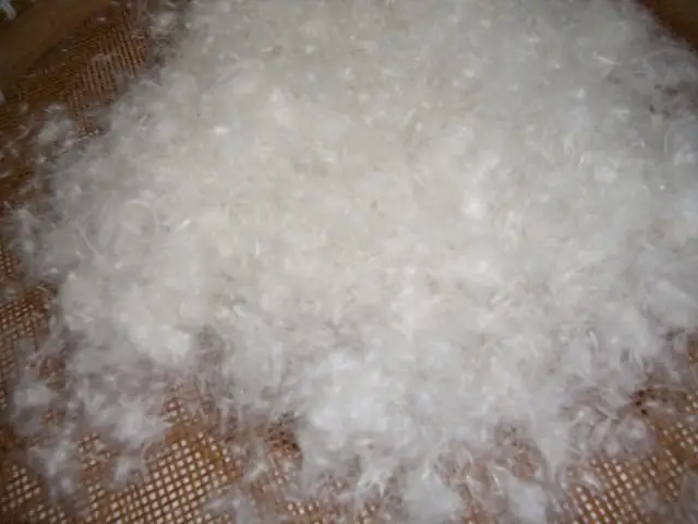 Pluma de plumas de pato blanco suave y cálido, Pluma lavable a máquina, plumas de plumón de pato para Textiles para el hogar, precio de fábrica