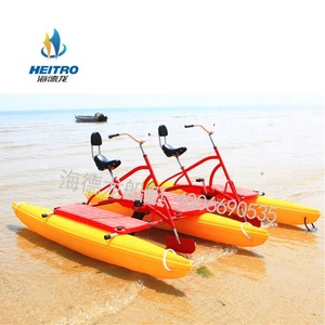 บริษัทผลิตจำหน่ายเรือถีบน้ำ จักรยานน้ำ 1-3 ที่นั่ง จักรยานน้ำแบบแพ - Product Image 1