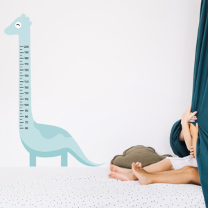 2019 New Design Pretty Giraffe Pattern Kids Height Measurement Chart Removable  Height Measurement Wall Sticker - Product Image 3