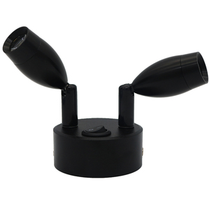 <span class=keywords><strong>Faretto</strong></span> LED a Batteria Ricaricabile 2W/6W a Doppia Testa per Armadietto, <span class=keywords><strong>Portatile</strong></span> e Rotante, 7-8 Ore di Autonomia - Product Image 1