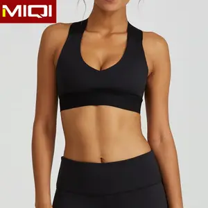 Wholesale High Quality Women Sports Apparel Back Cross Sexy Tank Top Bra