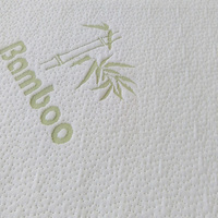 Tissu molletonné de bambou antibactérien, combinaison 100% en bambou biologique
