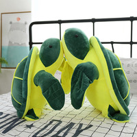 Animal en peluche de tortue vive de haute qualité, tortue verte en peluche, jouets poupées