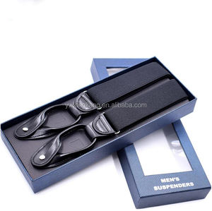 <span class=keywords><strong>Tirantes</strong></span> <span class=keywords><strong>con</strong></span> Botones Planos en la Espalda en Forma de Y para Hombre y Mujer, <span class=keywords><strong>Tirantes</strong></span> <span class=keywords><strong>con</strong></span> Accesorios de Cuero de Microfibra para Uso Diario - Product Image 5