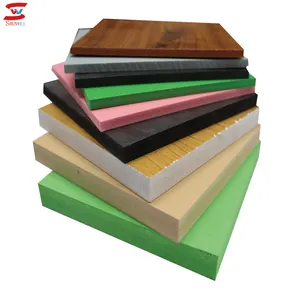 Hot Sale High Density Waterproof White And Colored Foamed Pvc Plastic Sheet