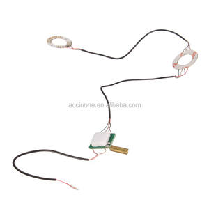 Tự Làm Nút Trong Suốt Analog Ngón Tay Cái Gậy Phím Điều Khiển Mũ LED Ánh Sáng Cho PS4 <span class=keywords><strong>Gamepad</strong></span> Cho PlayStation 4 Điều Khiển - Product Image 2