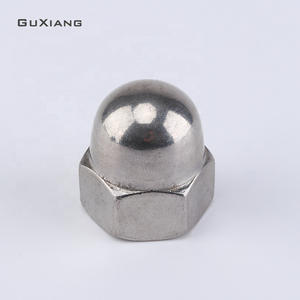 DIN1587/DIN917/DIN986 Ni plateado tapa de acero al carbono loco - Product Image 2
