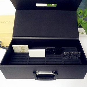 Large Tile Stone Sample Display Box Suitcase