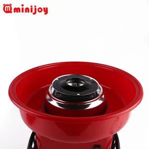 Лидер продаж 2018, электрическая машина для производства хлопковой конфеты или устройство для приготовления флосса, красный JKM01