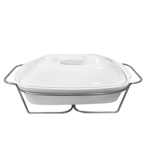 Tazón de sopa de cerámica de doble oreja de alta calidad, juego de <span class=keywords><strong>ollas</strong></span> de cocina, seguro <span class=keywords><strong>para</strong></span> alimentos, diseño de aluminio de lujo, estofado ovalado plano, boda - Product Image 6
