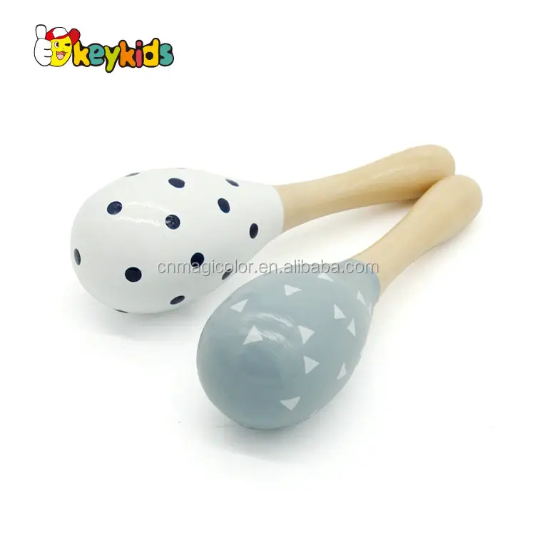 2023 best sellers educacionais maraca shaker de madeira para crianças W07I133